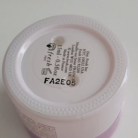 Fresh Rose Deep Hydration Face Cream .5 oz / 15 ml Lot of 3 Travel Size NEW - Picture 4 of 5